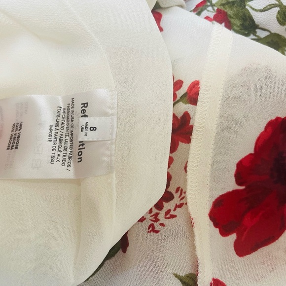 NWT! Reformation Lindero Dress Size: 8 - Picture 13 of 13